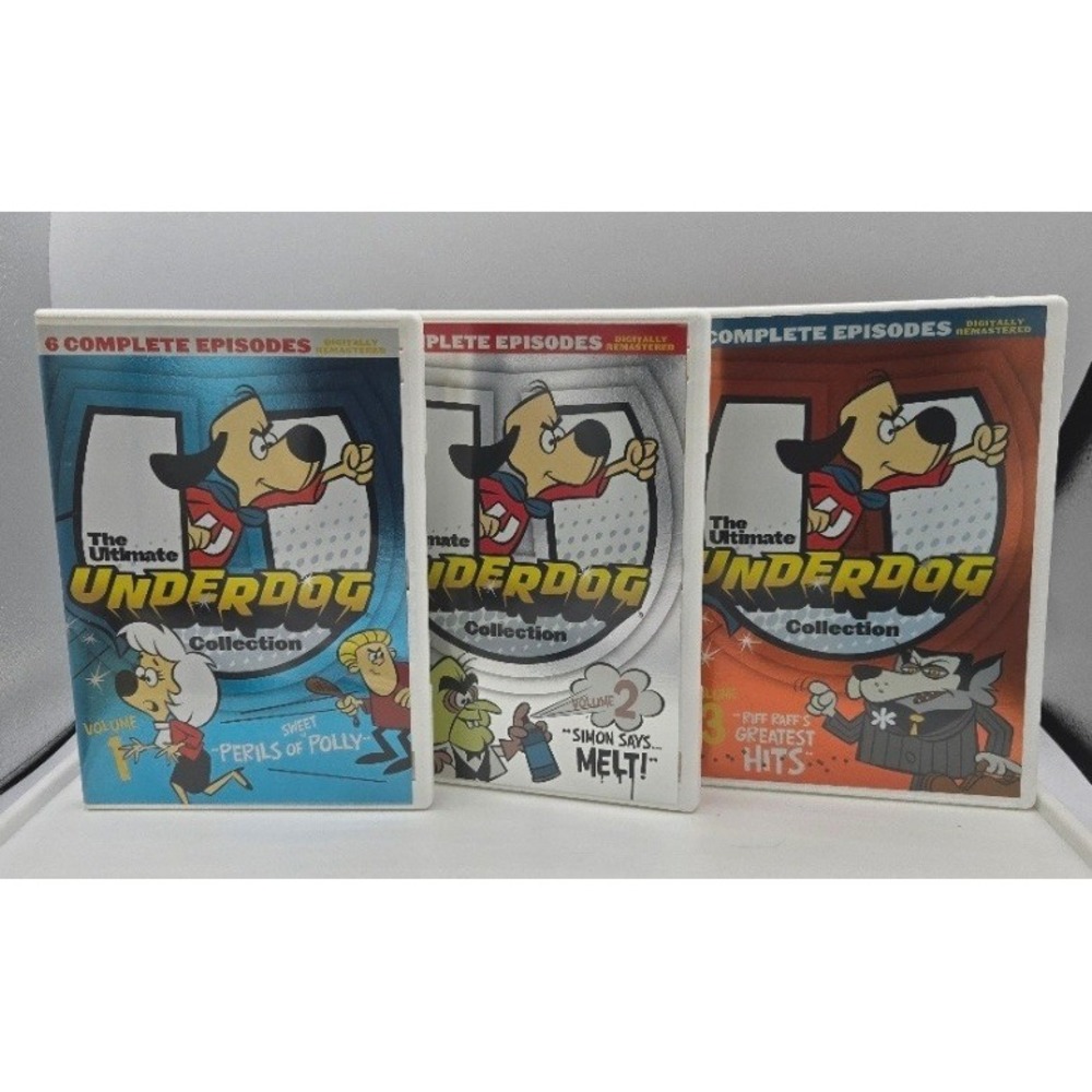 Underdog:‎ The Ultimate Collection (DVD, 3-Volume Pack, 18 Episodes)